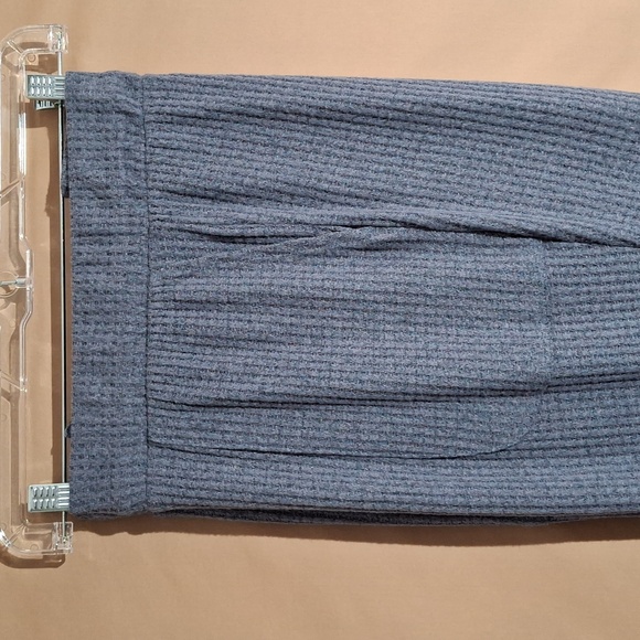 Women’s Waffle Knit Jogger Pants by “Awhile” in Heather Denim Blue 2X (NWT) - Picture 2 of 10